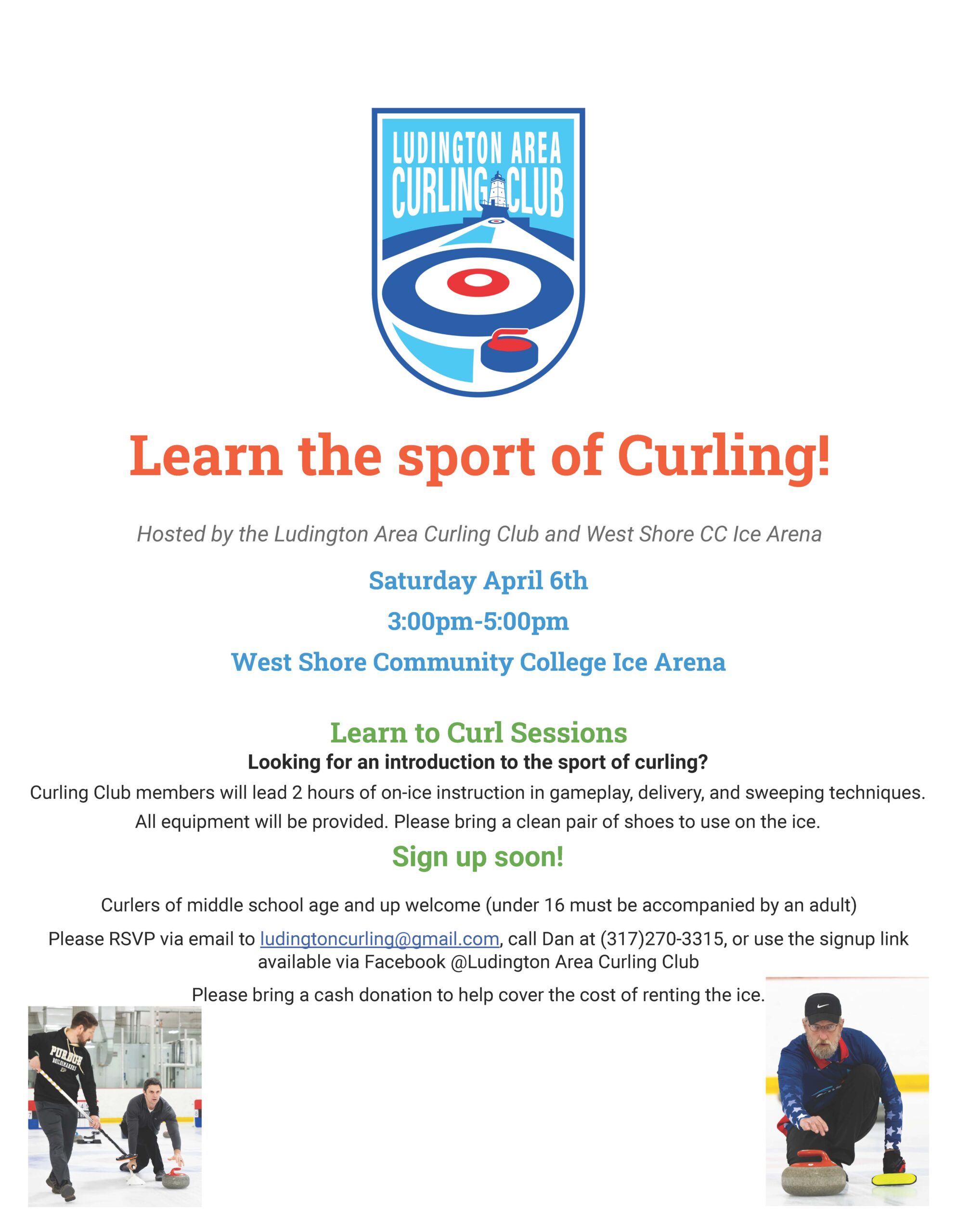 Learn to Curl Flyer 2024 - 2